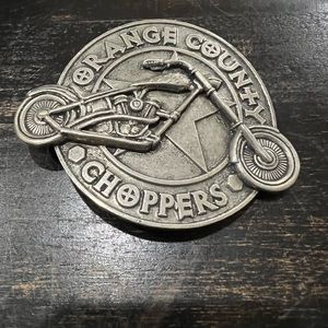 Orange County Choppers Belt Buckle -  Vintage looking- Officially Lic- New